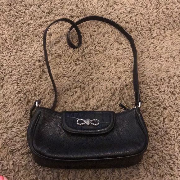 brighton small black purse
